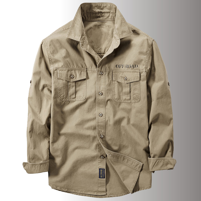 Tactical Military Shirt Cargo - Camisas tácticas militares multibolsillo para hombre,