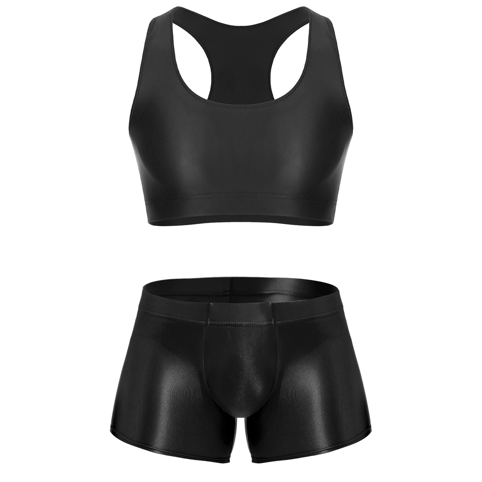 Underwear - Conjunto Deportivo Brillante y Elástico para
