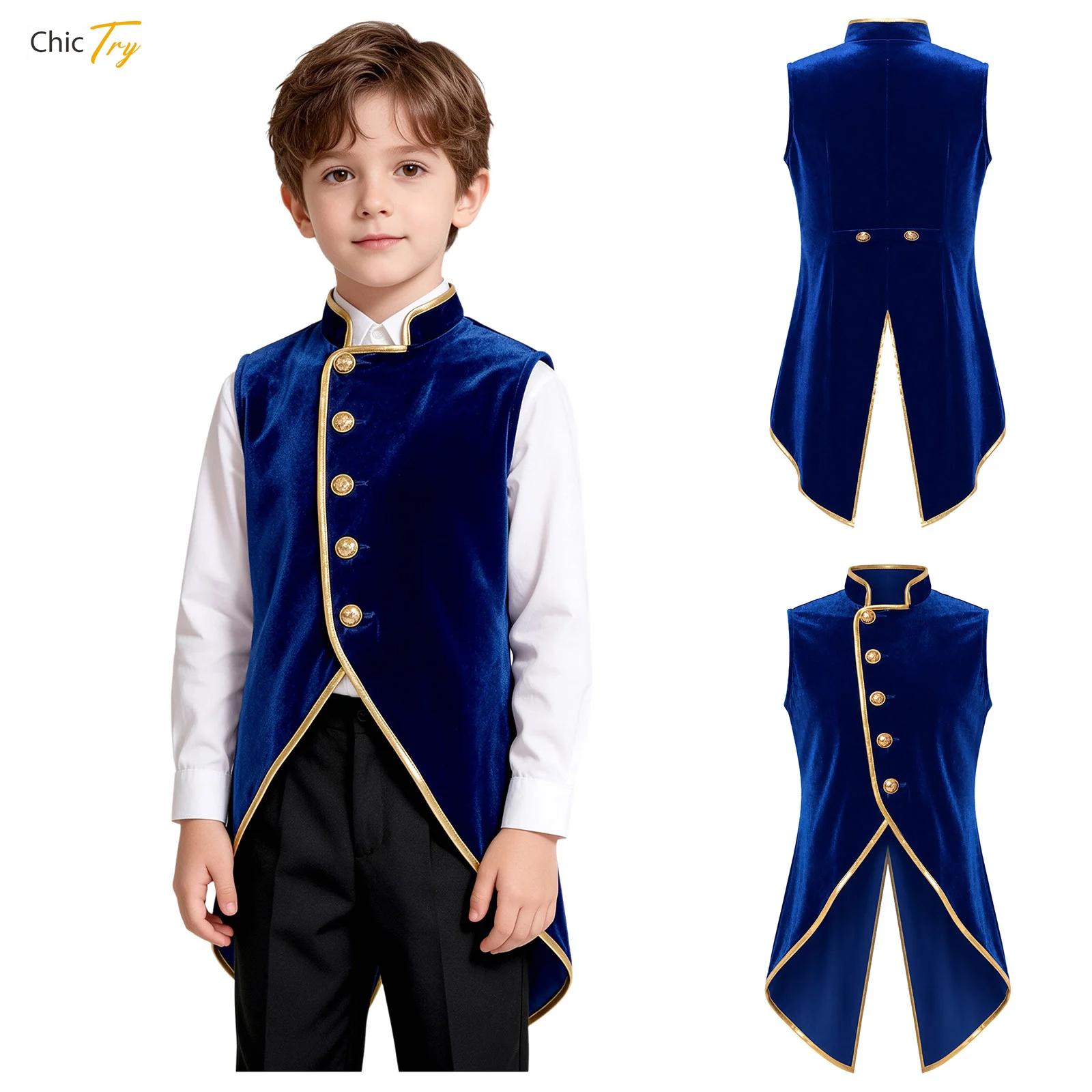Jackets - Chaqueta de Terciopelo Medieval para Niños,