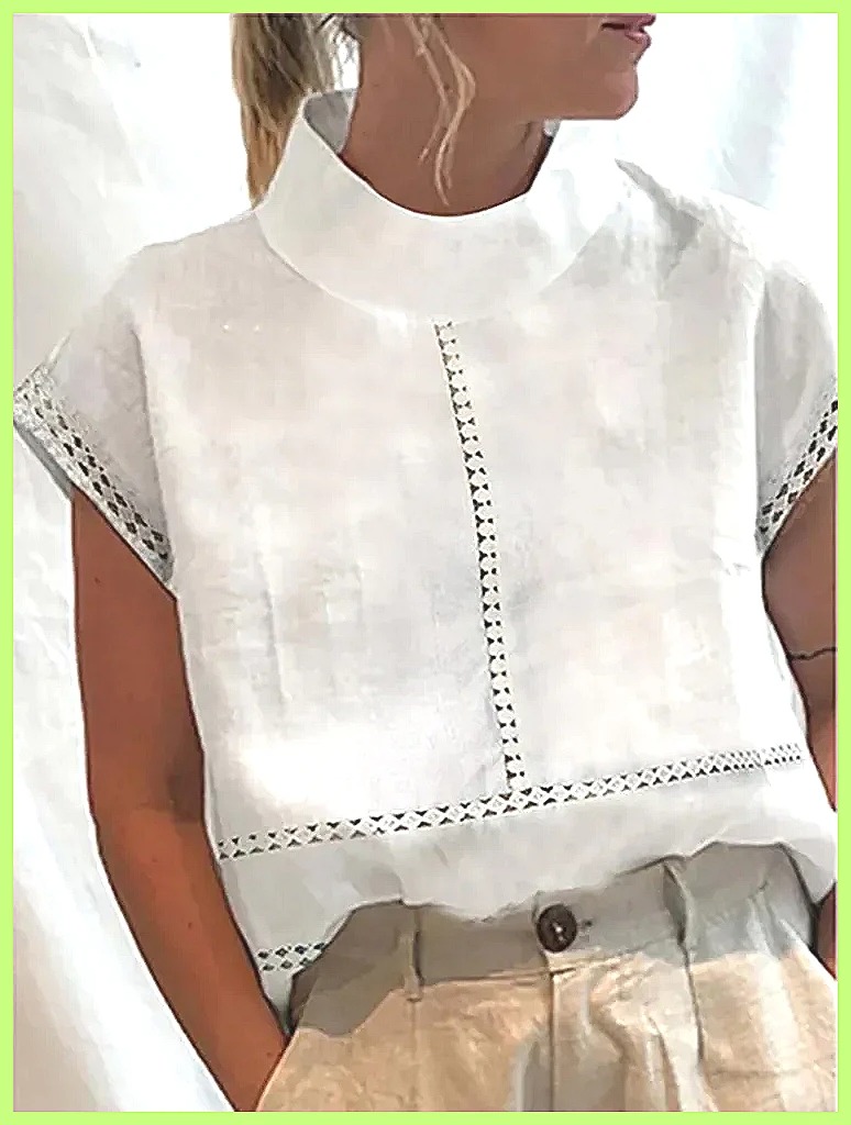 Shirts - Camisa de Lino y Algodón para