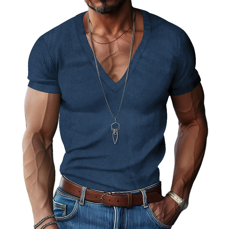 Camiseta Casual de Verano para - Corduroy Button Up Shirt Men reseña y precio