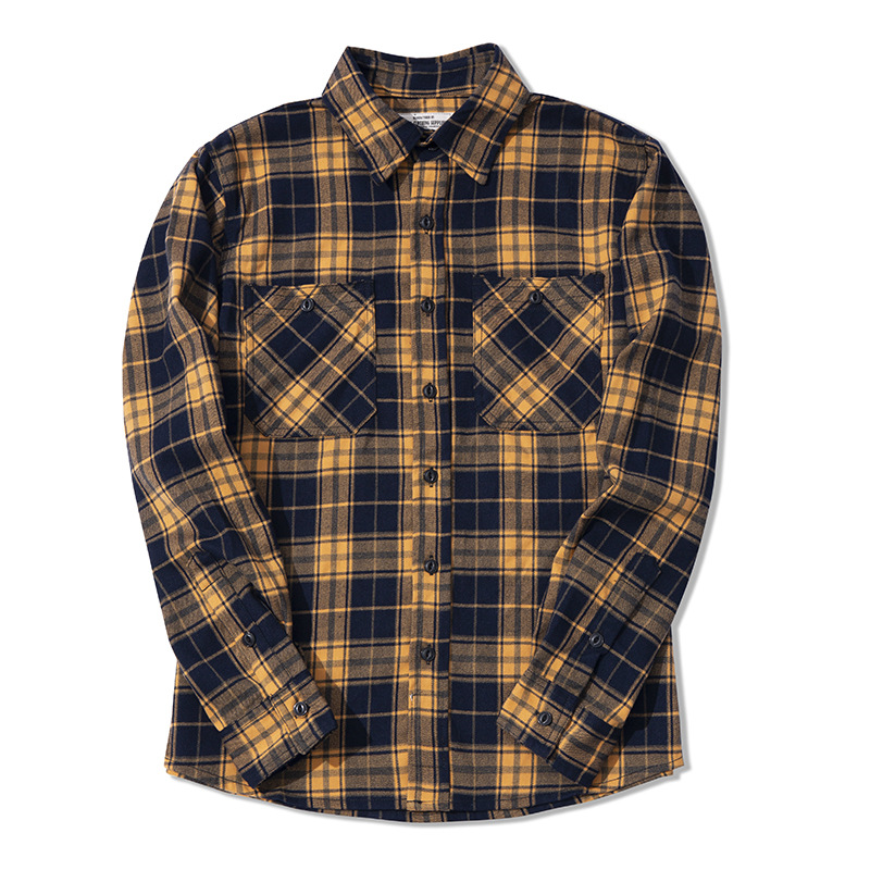 Camisa de Franela Clásica para - Flannel Plaid Shirt Heavy Weight reseña y precio