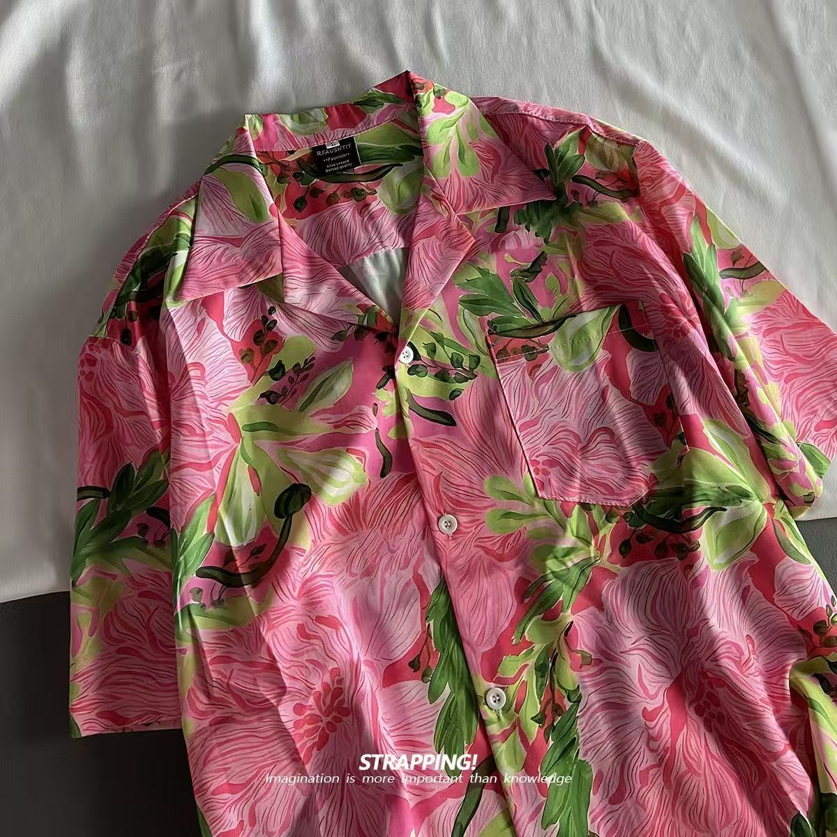 Vintage playa Blusas vocación  - Vintage Hawaiian Floral Shirt reseña y precio