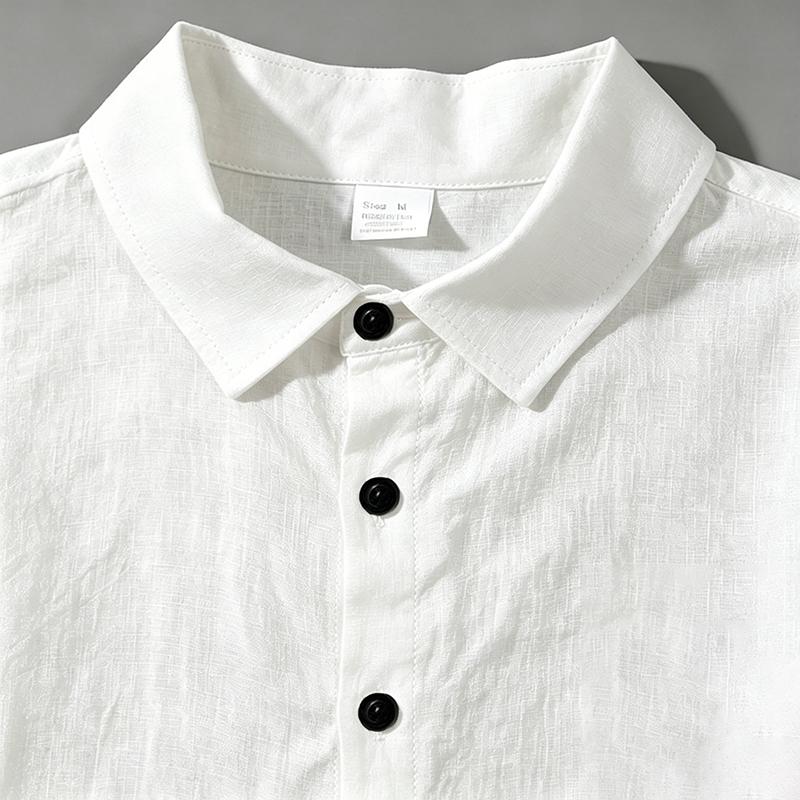 Conjunto de Dos Piezas de Lino - Mens Linen Shirt Long Sleeve reseña y precio