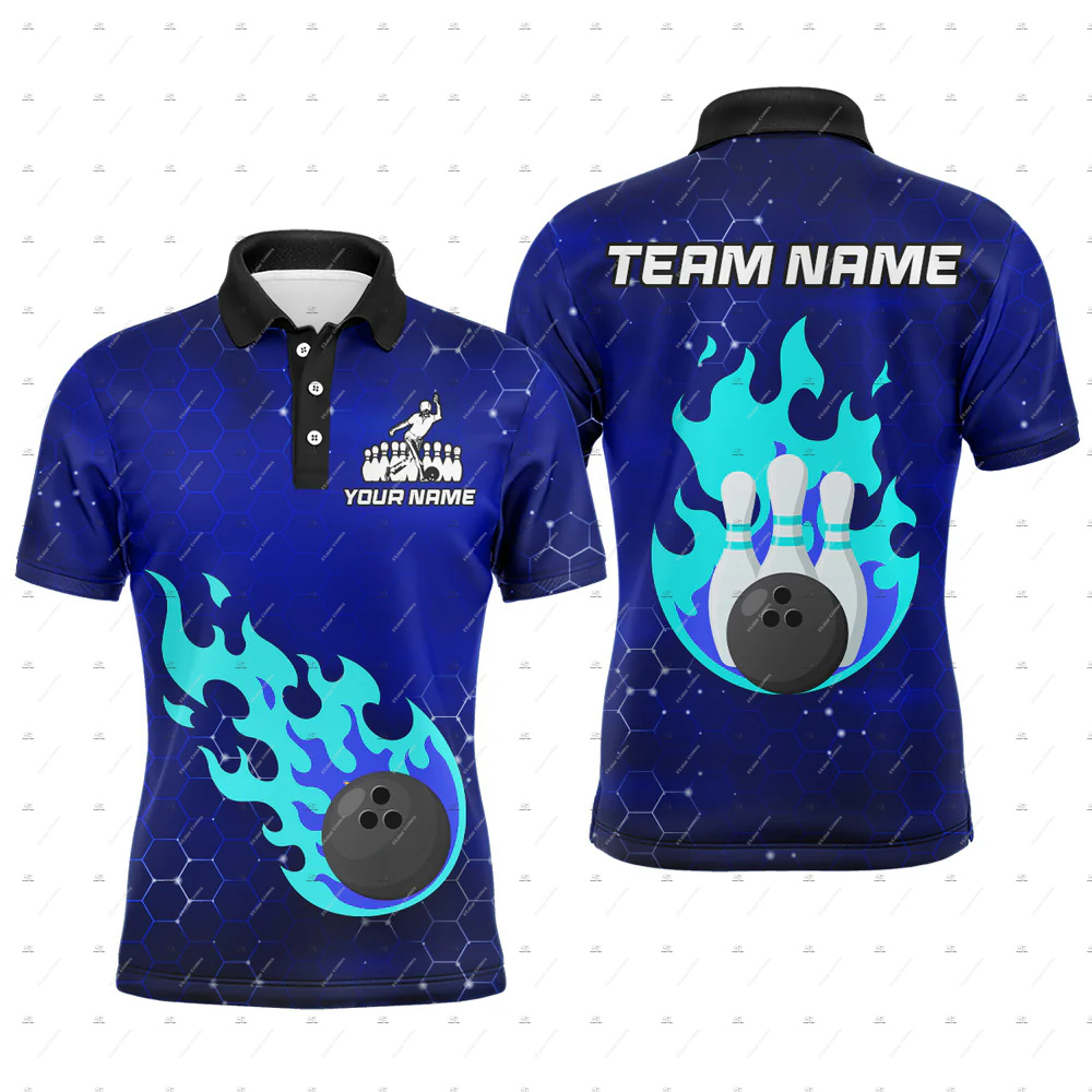 Camisetas Polo de Manga Corta  - Short Sleeve Bowling Shirt Retro reseña y precio