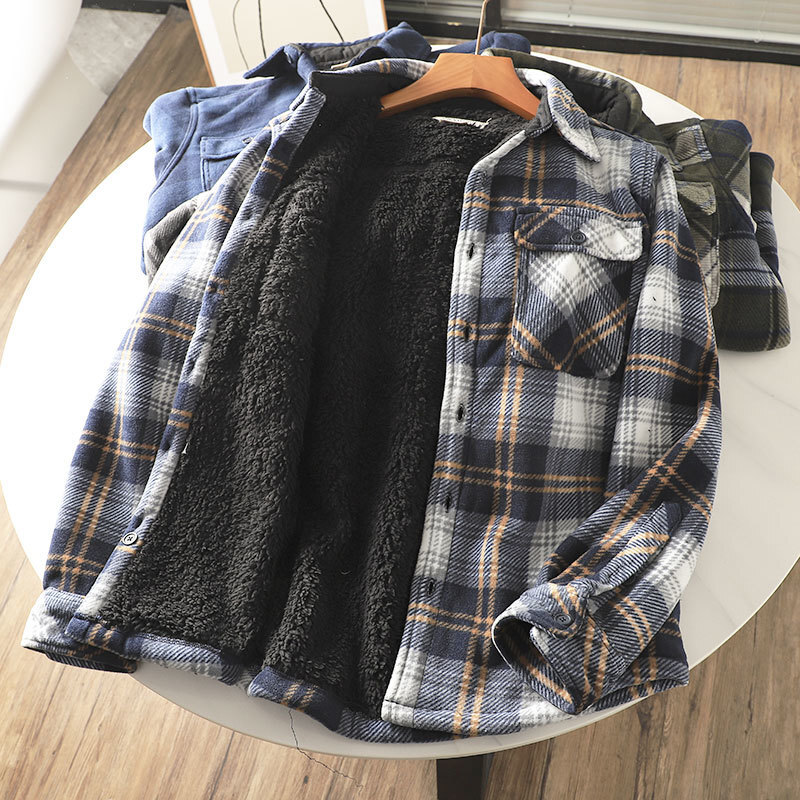 Camisas a cuadros de franela g - Flannel Plaid Shirt Heavy Weight reseña y precio