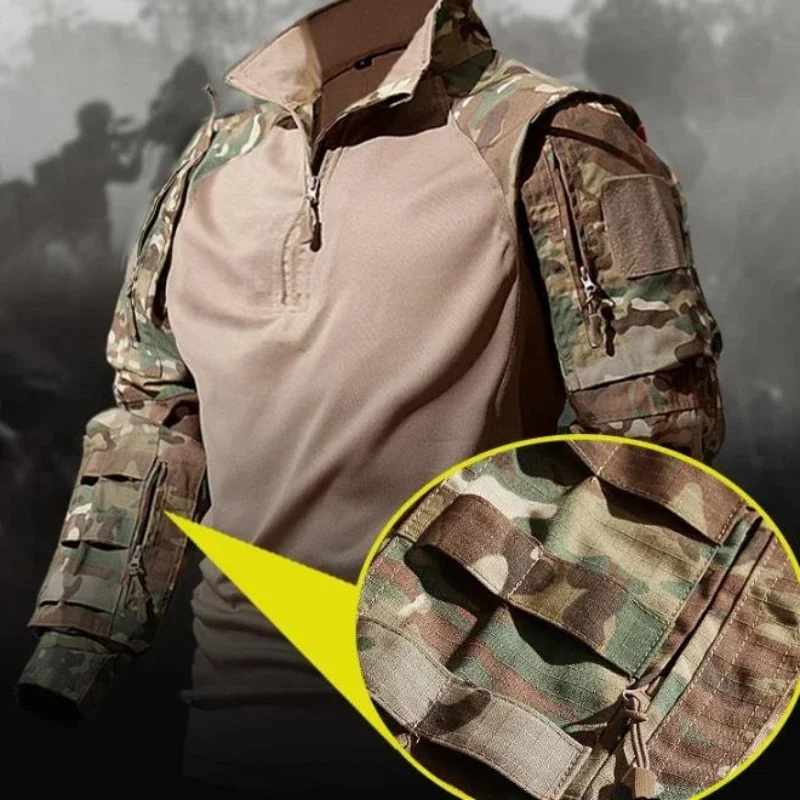 Nuevo Conjunto de Camisa Tácti - Tactical Military Shirt Cargo reseña y precio