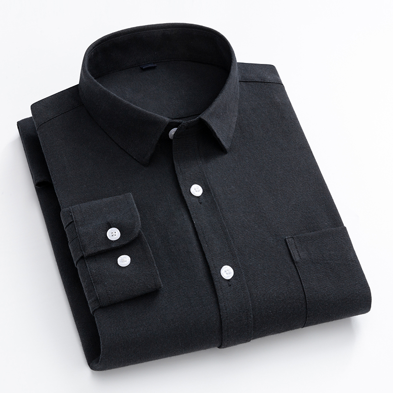 Camisa Oxford azul marino de m - Oxford Cotton Casual Shirt Business reseña y precio