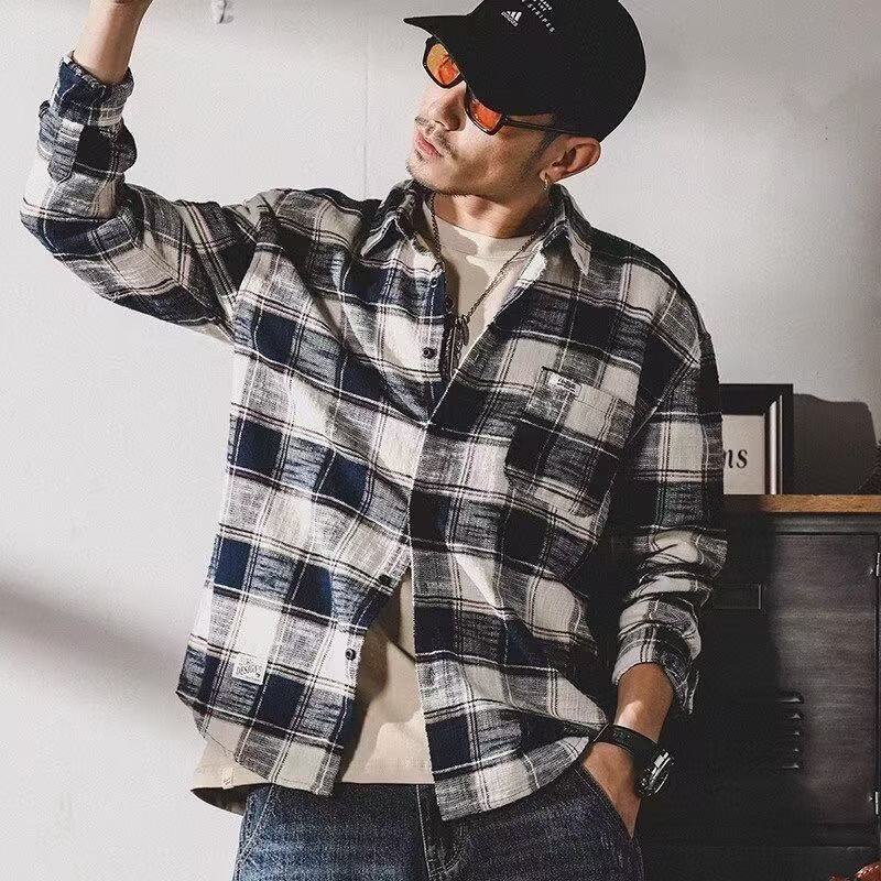 Camisa informal a cuadros nuev - Flannel Plaid Shirt Heavy Weight reseña y precio