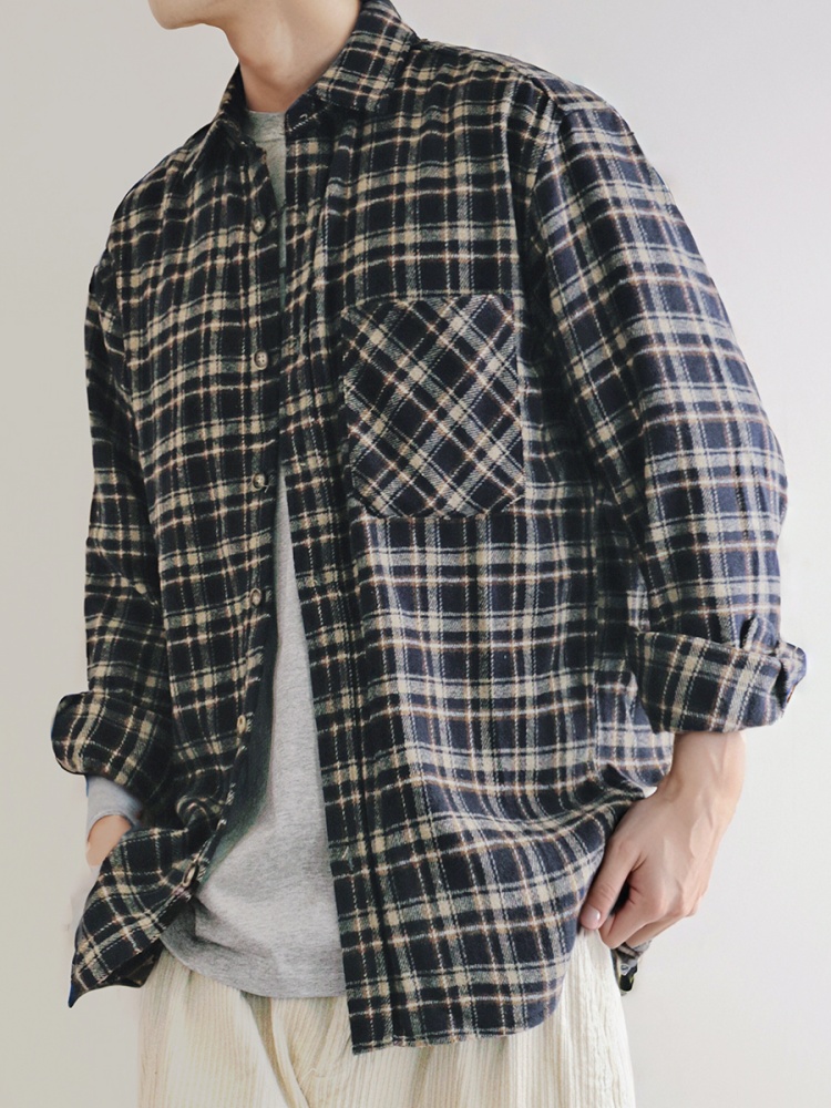 ‌ Camisa de franela pesada Vin - Flannel Plaid Shirt Heavy Weight reseña y precio
