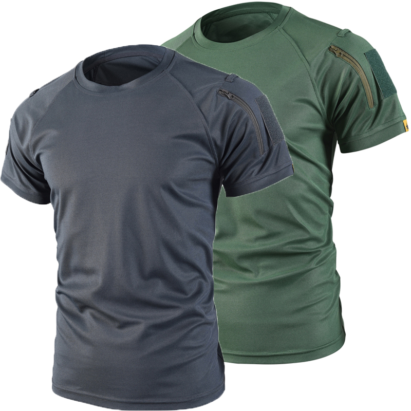 Camisetas deportivas militares - Tactical Military Shirt Cargo reseña y precio