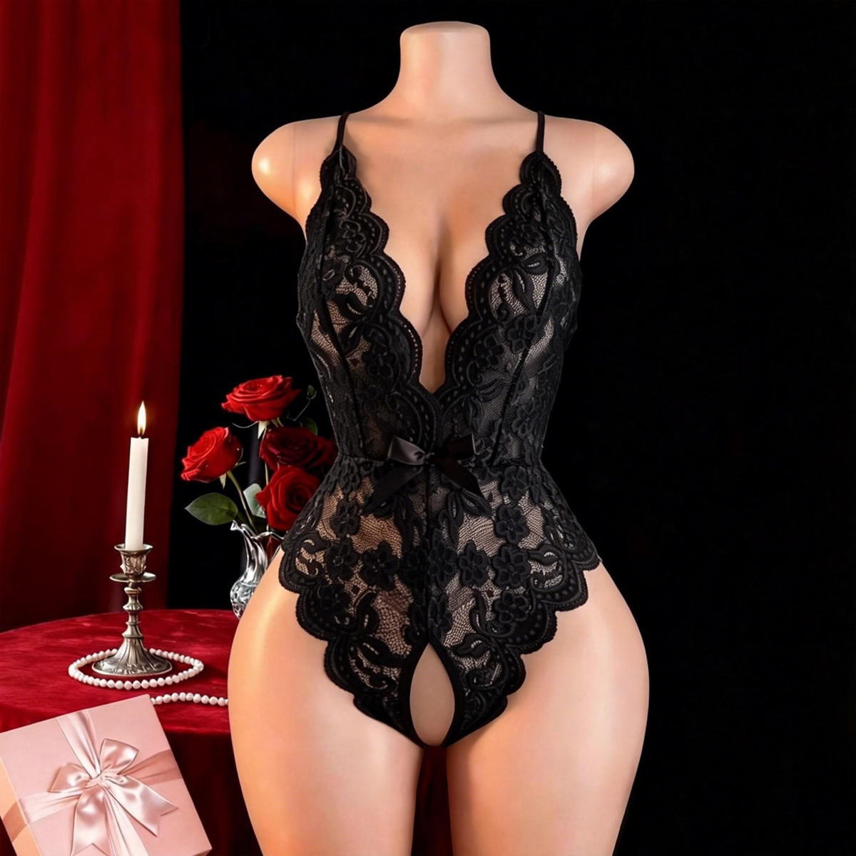 Lencería sexy sin entrepierna  - Underwear reseña y precio