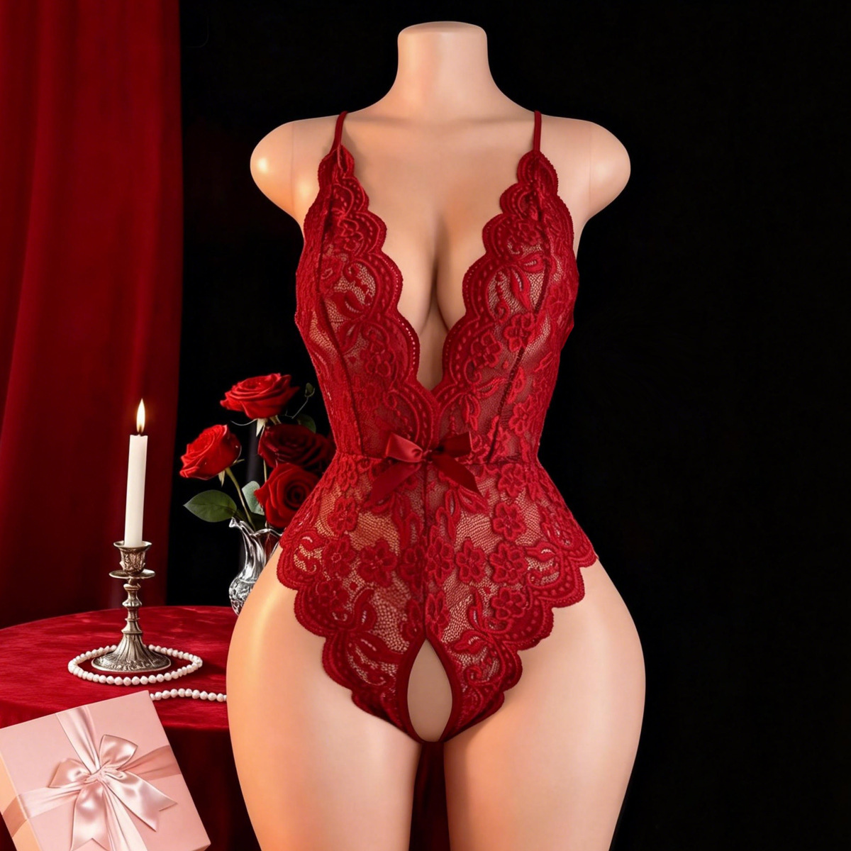 Lencería sexy sin entrepierna  - Underwear reseña y precio