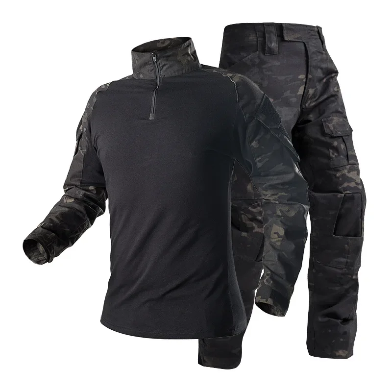 Conjunto de Uniforme Táctico d - Tactical Military Shirt Cargo reseña y precio