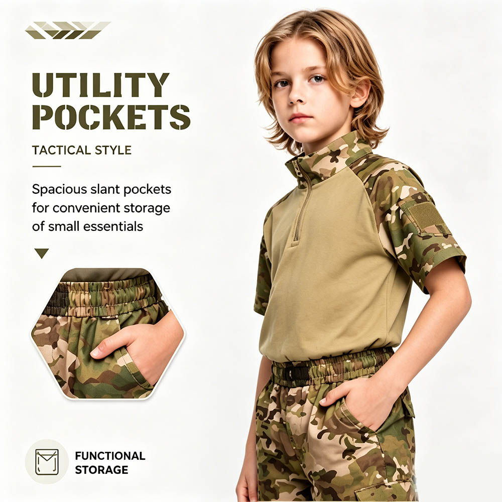 Traje táctico de camuflaje par - Tactical Military Shirt Cargo reseña y precio