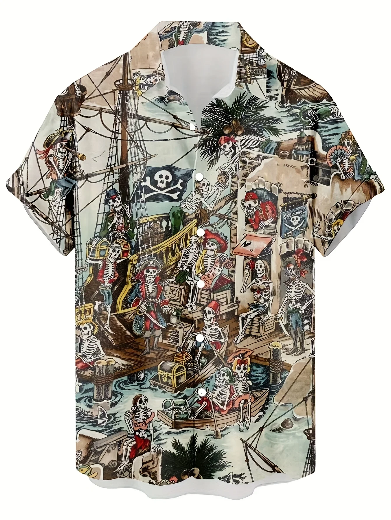 Camisas Hawaianas para Hombre  - Vintage Hawaiian Floral Shirt reseña y precio