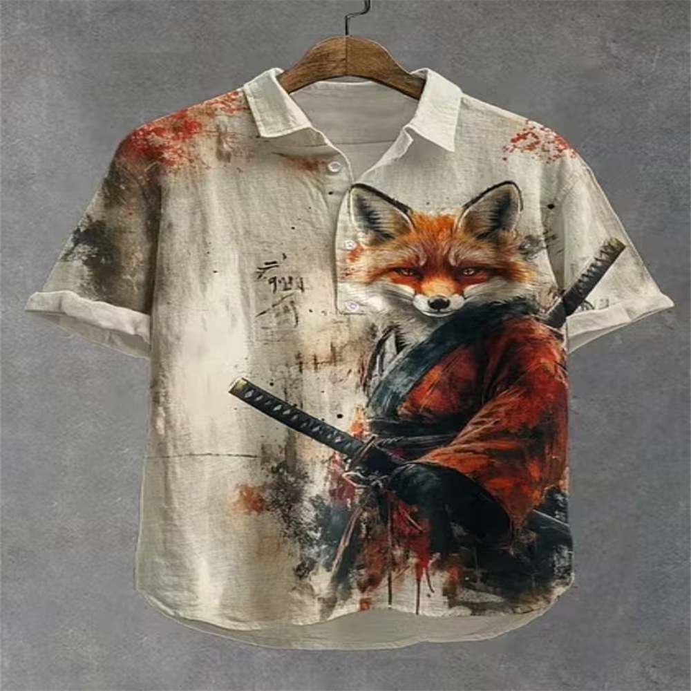 Camisa Polo de Manga Corta par - Vintage Hawaiian Floral Shirt reseña y precio