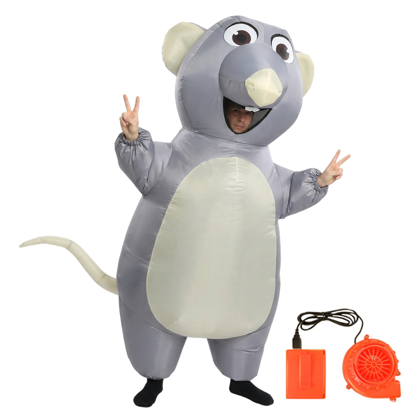Disfraz Inflable de Ratón de D - Suits reseña y precio