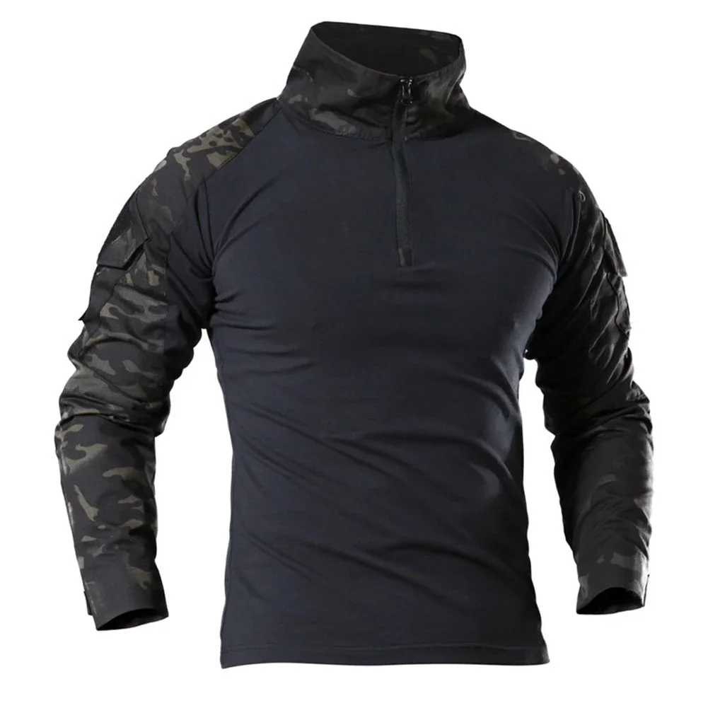 Camisas de combate Camo Cargo  - Tactical Military Shirt Cargo reseña y precio