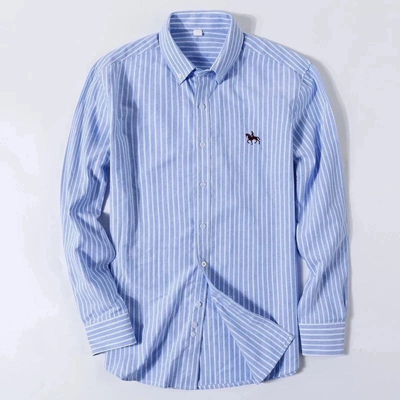 Camisa Oxford de algodón 100%  - Oxford Cotton Casual Shirt Business reseña y precio