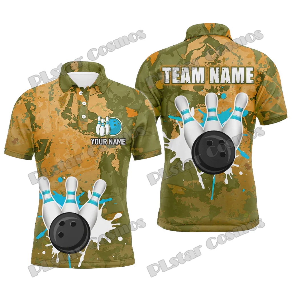 Camiseta Polo Retro Bowling Wa - Short Sleeve Bowling Shirt Retro reseña y precio