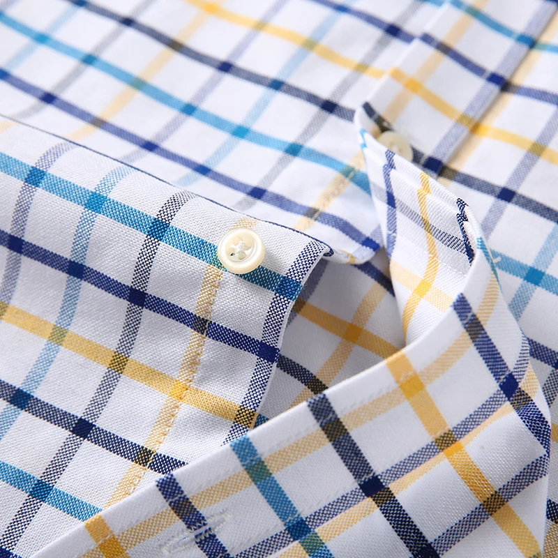 Camisas 100% de algodón para h - Oxford Cotton Casual Shirt Business reseña y precio