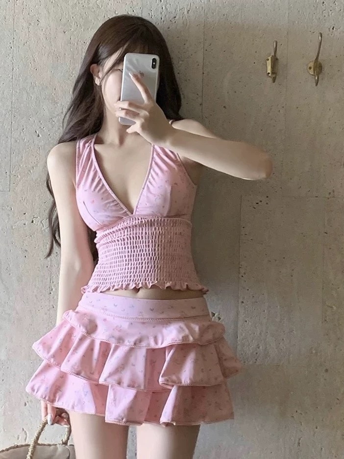 Traje de baño tankini adelgaza - Suits reseña y precio