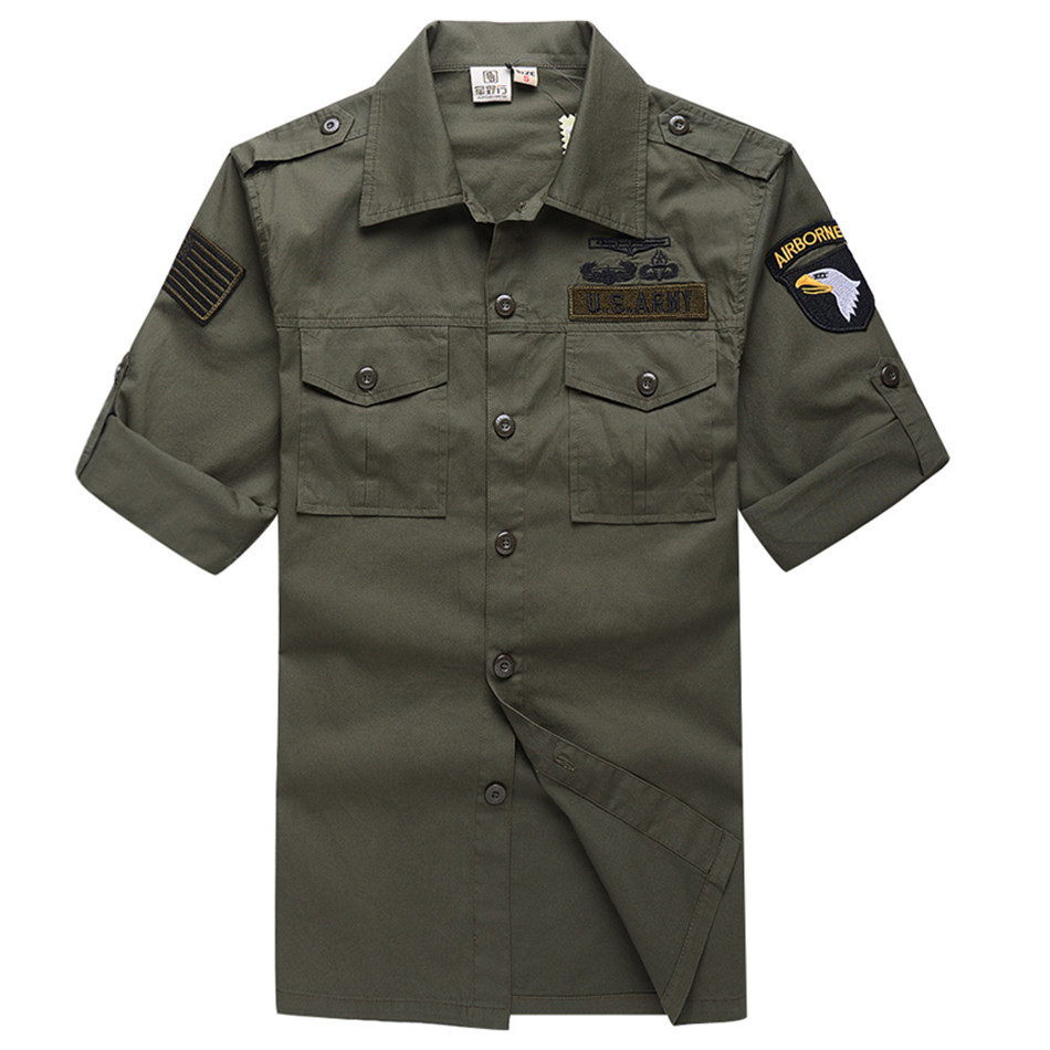 Camisa táctica de manga larga  - Tactical Military Shirt Cargo reseña y precio