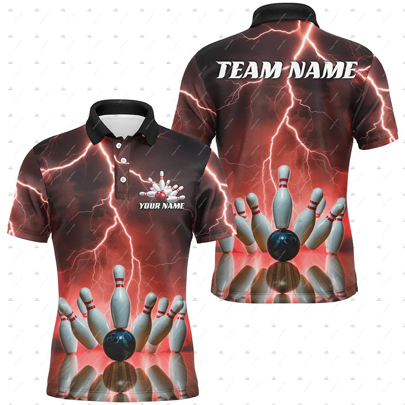 Camisetas Polo de Manga Corta  - Short Sleeve Bowling Shirt Retro reseña y precio