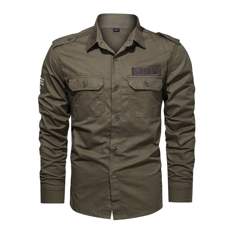 Camisas de carga para hombre,  - Tactical Military Shirt Cargo reseña y precio
