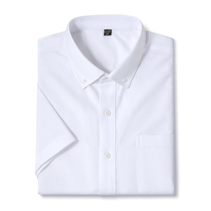 Camisas de verano de alta cali - Oxford Cotton Casual Shirt Business reseña y precio