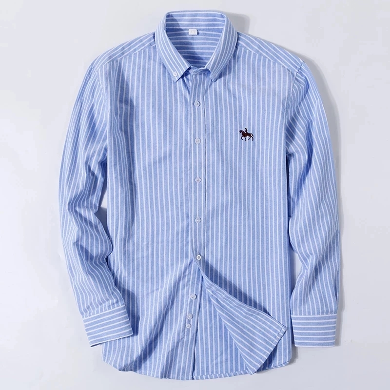 Camisas Oxford de S-6XL para h - Oxford Cotton Casual Shirt Business reseña y precio