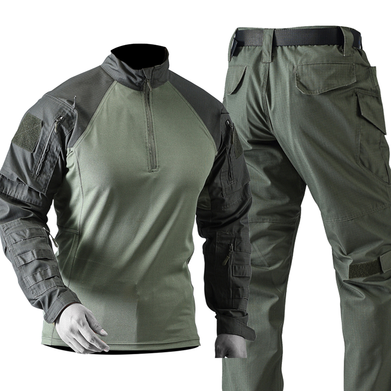 Conjuntos de uniformes de comb - Tactical Military Shirt Cargo reseña y precio