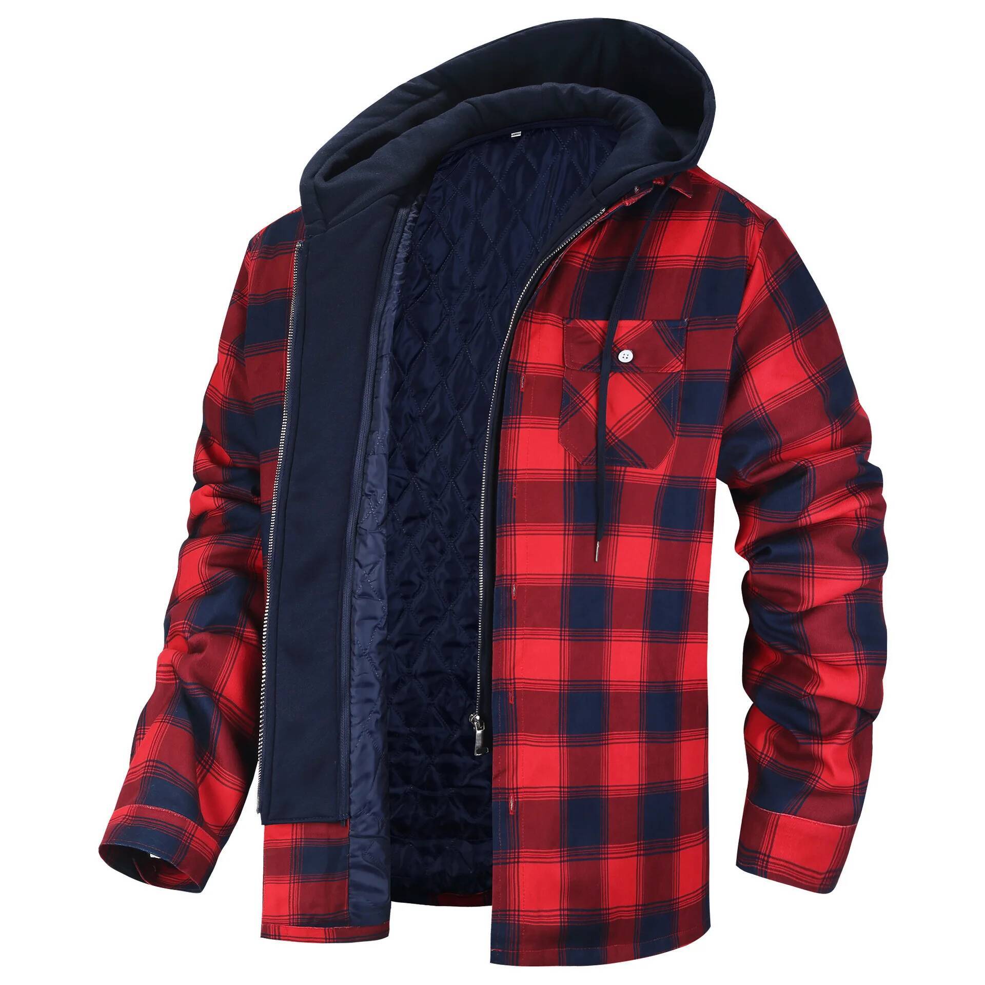 Chaqueta a cuadros de franela  - Flannel Plaid Shirt Heavy Weight reseña y precio