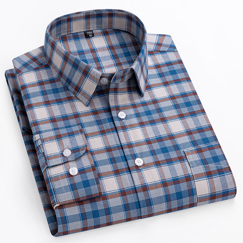 Nuevo 11XL 10XL camisa Oxford  - Oxford Cotton Casual Shirt Business reseña y precio