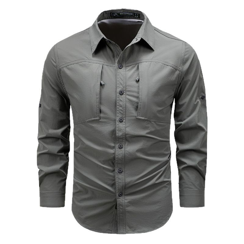 Camisas Cargo de manga larga p - Tactical Military Shirt Cargo reseña y precio