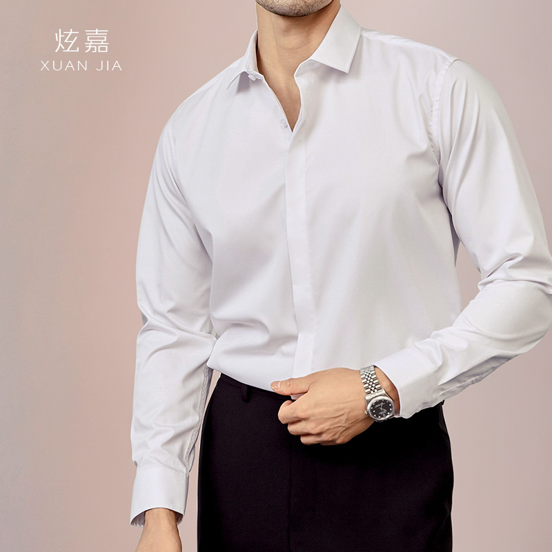 Camisa de Seda para Hombre, Pr - Mens Satin Silk Dress Shirt reseña y precio