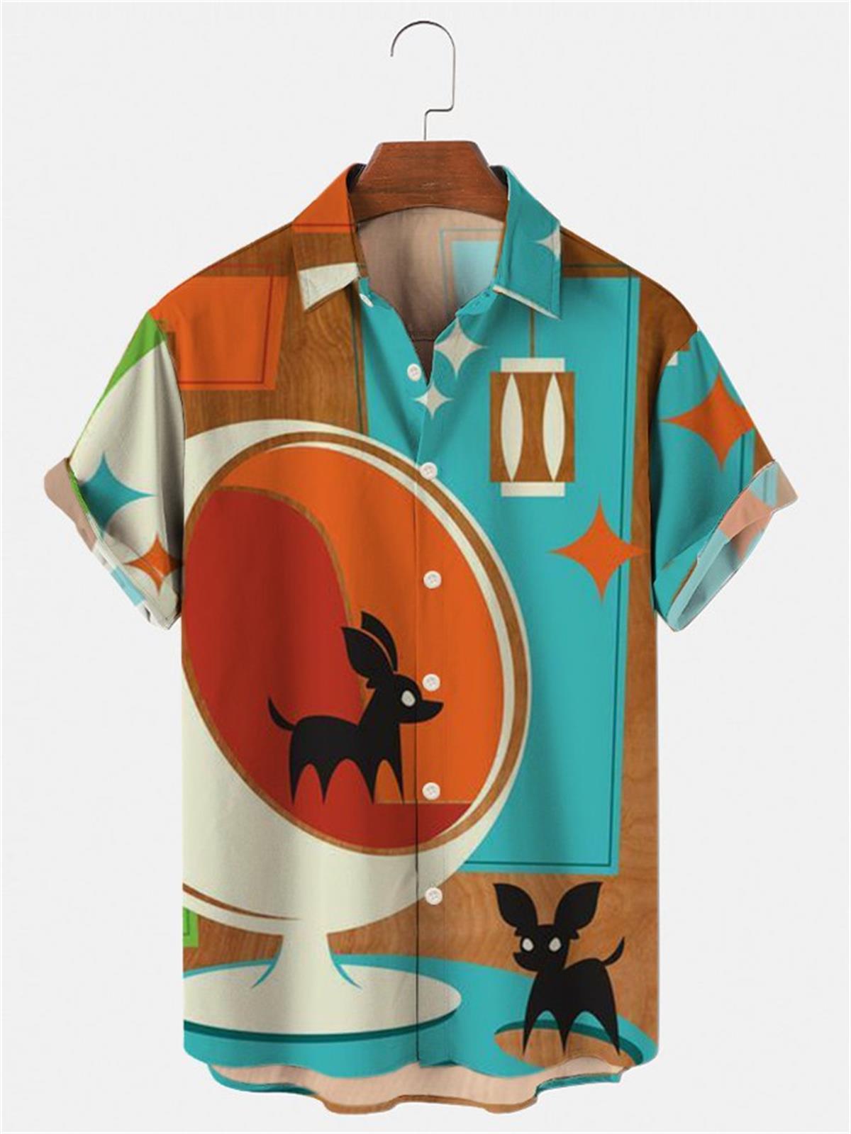 Camiseta Hawaiana para Hombre, - Vintage Hawaiian Floral Shirt reseña y precio