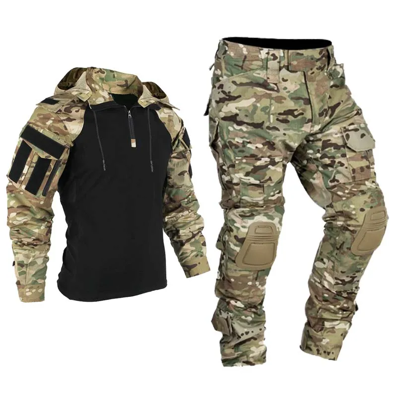 Uniforme táctico militar para  - Tactical Military Shirt Cargo reseña y precio