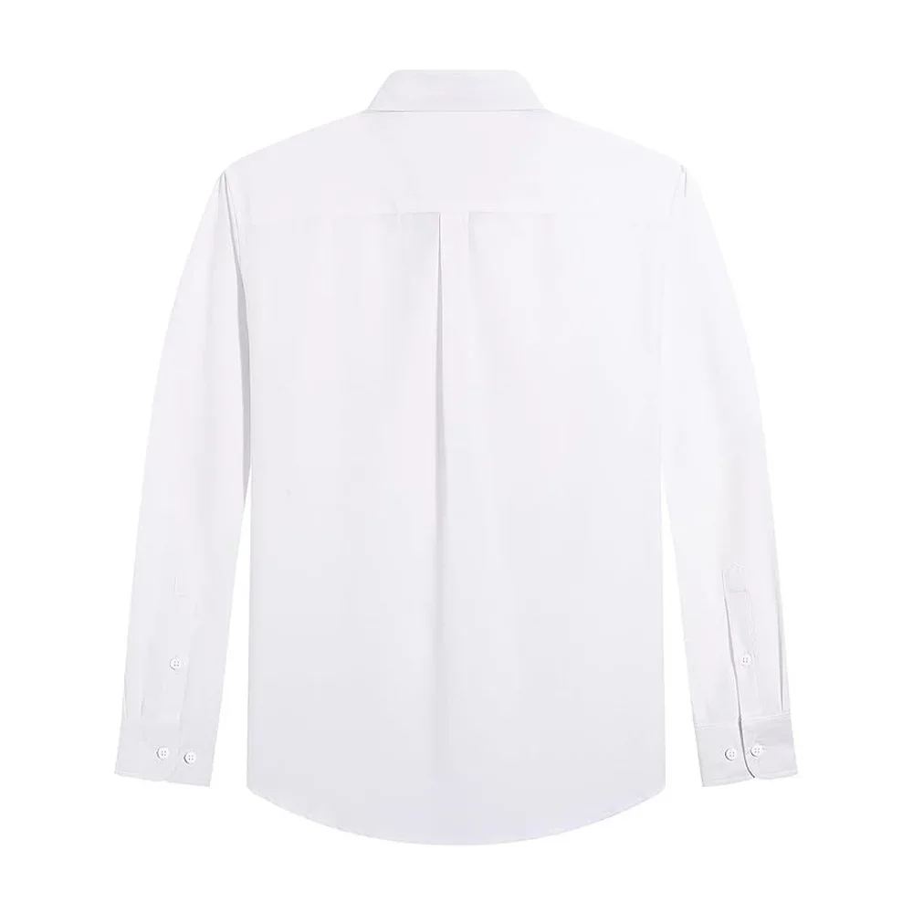 Camisas de manga larga para ho - Oxford Cotton Casual Shirt Business reseña y precio